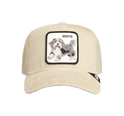 BASEBALL CAP DAPPER BESTIE CORDUROY SCOUT IN VELLUTO BEIGE
